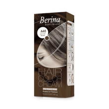 Berina Professional Hair Color Cream A46 Light Ash Brown | Permanent Hair Color Cream | 60gm  Long Lasting Color