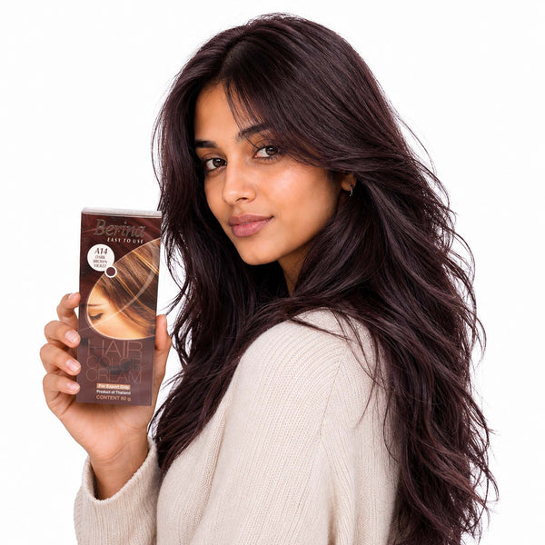 A14 Dark Brown Violet