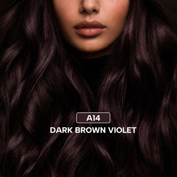 A14 Dark Brown Violet
