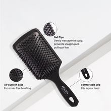 Berina Professional | Detangle Pro Paddle Brush | Gently Detangles Hair