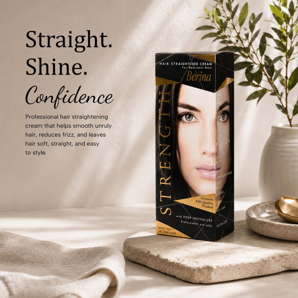 Berina Hair Straightner + Neutralizer (60 gm)
